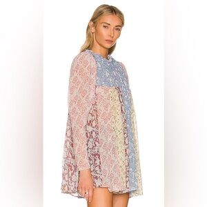 Free People Merrie Mix Print Tunic